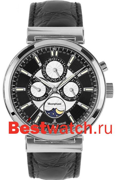 Часы Jacques Lemans Moonphase 1-1698A